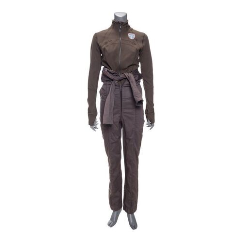 Lot # 73: The Expanse (2015-2022): Camina Dummer's (Cara Gee) Jumpsuit and Belt with Additional Jacket