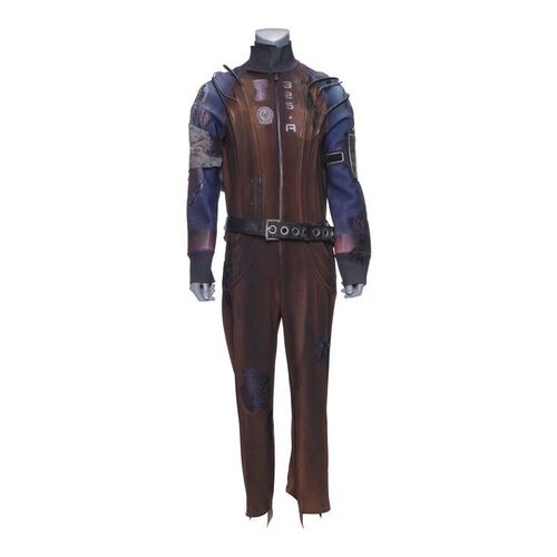 Lot # 75: The Expanse (2015-2022): Belter Loyalist Vac Suit with Hip Thrusters and Accessories