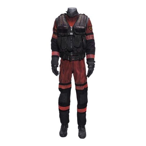 Lot # 76: The Expanse (2015-2022): Josephus Miller's (Thomas Jane) Vacsuit with Vest with Light-up Boots