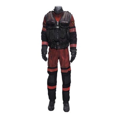 Lot # 76: The Expanse (2015-2022): Josephus Miller's (Thomas Jane) Vacsuit with Vest with Light-up Boots
