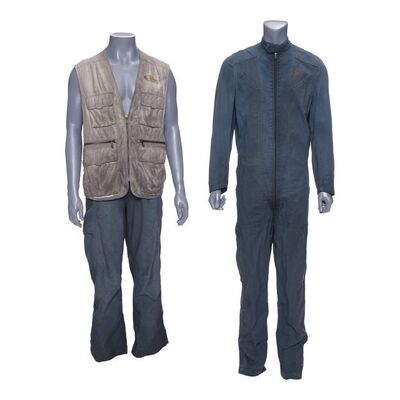 Lot # 94: The Expanse (2015-2022): Praxidike "Prax" Meng's (Terry Chen) Beratnas Jumpsuit and Ganymede Costume