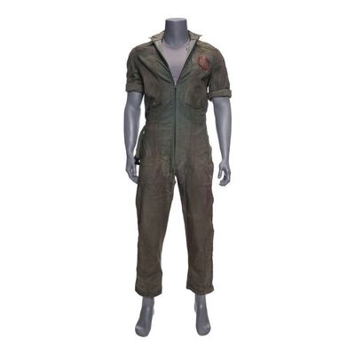 Lot # 100: The Expanse (2015-2022): Amos Burton's (Wes Chatham) Season 2 Bloody Rocinante Coveralls