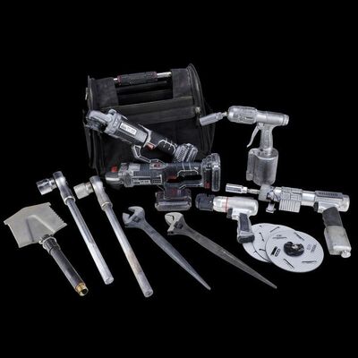 Lot # 104: The Expanse (2015-2022): Belter Tool Kit with Assorted Stunt (Soft) Tools