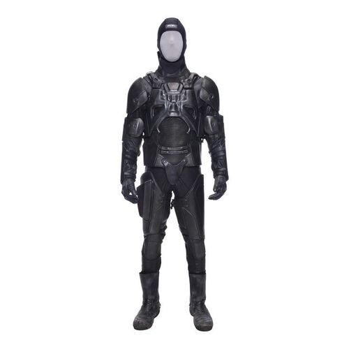 Lot # 108: The Expanse (2015-2022): Amos Burton's Stunt MCRN Light Armor with Pack and Light-up Boots