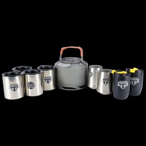 Lot # 113: The Expanse (2015-2022): Tycho Station Tea Set and Coffee Mugs