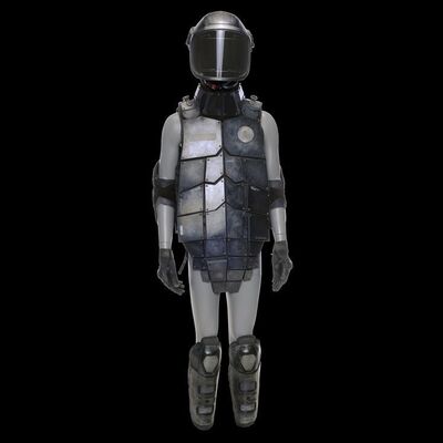 Lot # 122: The Expanse (2015-2022): UN Riot Armor Components