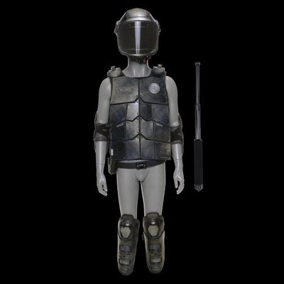 Lot # 126: The Expanse (2015-2022): UN Riot Armor Components with Baton