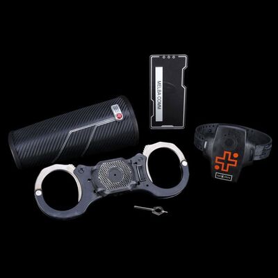 Lot # 140: The Expanse (2015-2022): Clarissa Mao (Nadine Nicole) aka Melba Koh's Comm Device and Arrest Restraints