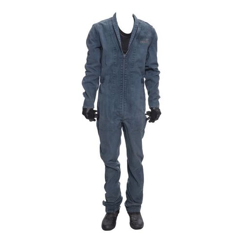 Lot # 142: The Expanse (2015-2022): James Holden's (Steven Strait) Season 3 Rocinante Coveralls with Pur & Kleen Shirt and Light-up Boots