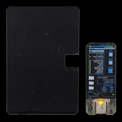 Lot # 150: The Expanse (2015-2022): Light-Up Belter Comm with Screen Decal and Tablet