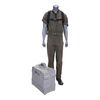 Lot # 151: The Expanse (2015-2022): Amos Burton's (Wes Chatham) Season 3 Bloody Rocinante Coveralls with Devil Pin, Light-up Boots, Medical Container and Backpack