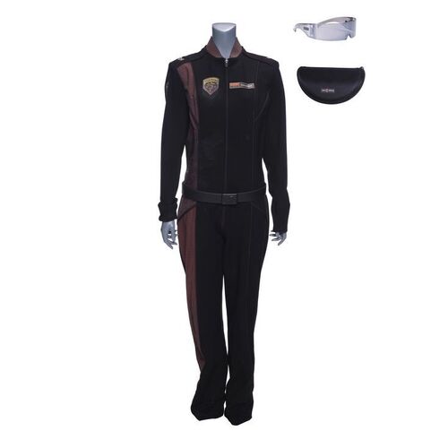 Lot # 159: The Expanse (2015-2022): Roberta "Bobbie" Draper's (Frankie Adams) Season 3 Bloody Xvesen Ship MCRN Uniform