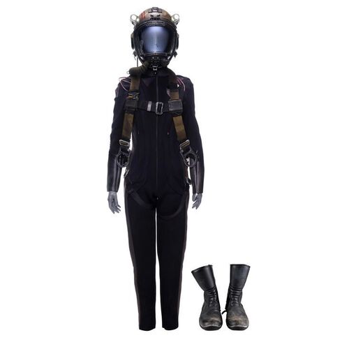 Lot # 163: The Expanse (2015-2022): Tycho Station Spacesuit with Light-up Helmet, Harness, and Light-up Boots