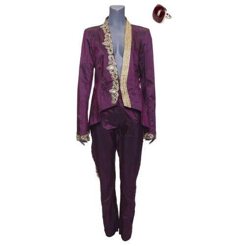 Lot # 166: The Expanse (2015-2022): Chrisjen Avasarala's (Shoreh Aghdashloo) Purple Power Suit