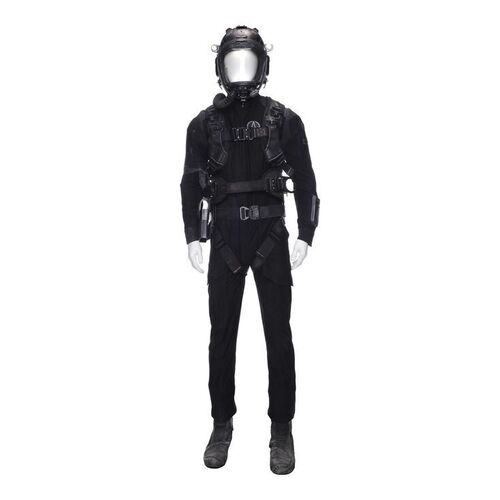 Lot # 167: The Expanse (2015-2022): Behemoth OPA Security Spacesuit with Light-up Helmet, Harness, Holster, and Light-up Boots