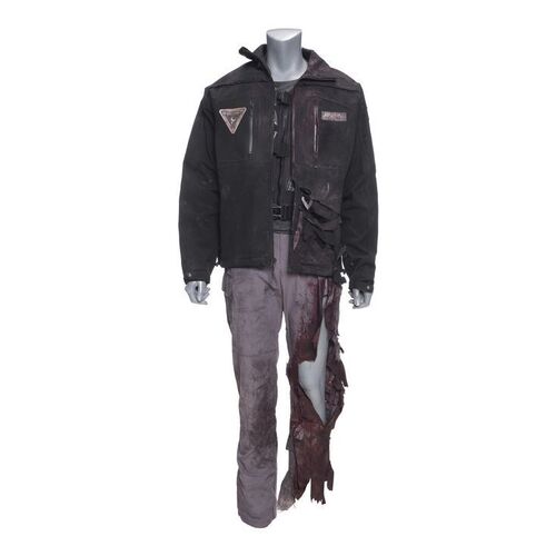 Lot # 169: The Expanse (2015-2022): Murtry's (Burn Gorman) Bloody New Terra Costume with Armor Vest