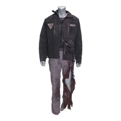 Lot # 169: The Expanse (2015-2022): Murtry's (Burn Gorman) Bloody New Terra Costume with Armor Vest
