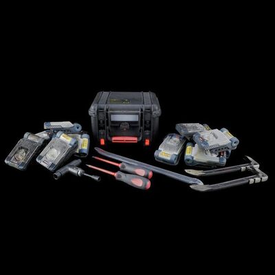 Lot # 184: The Expanse (2015-2022): Naomi Nagata's (Dominique Tipper) Light-Up Tool Box with Tools and New Terra Fuses