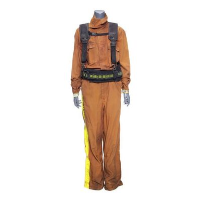 Lot # 185: The Expanse (2015-2022): Roberta "Bobbie" Draper's (Frankie Adams) Karidhal Salvage Coveralls