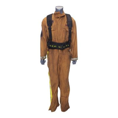 Lot # 189: The Expanse (2015-2022): Karidhal Martian Salvage Crew Coveralls and Harness