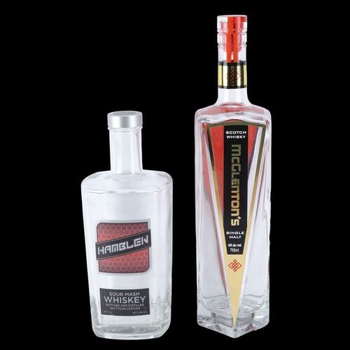 Lot # 206: The Expanse (2015-2022): Camina Drummer's (Cara Gee) Whiskey Bottles