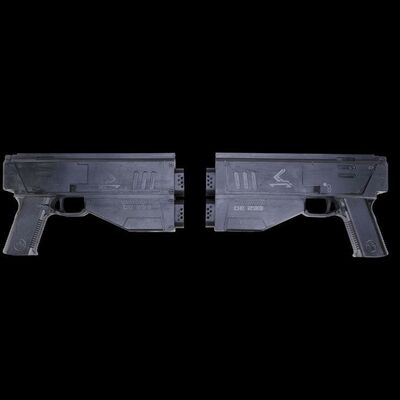 Lot # 209: The Expanse (2015-2022): Pair of Belter Pistols
