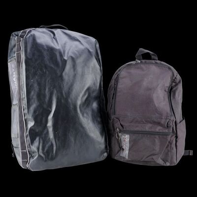Lot # 216: The Expanse (2015-2022): Naomi Nagata's (Dominique Tipper) Rocinante Dufflebag with MCRN Backpack