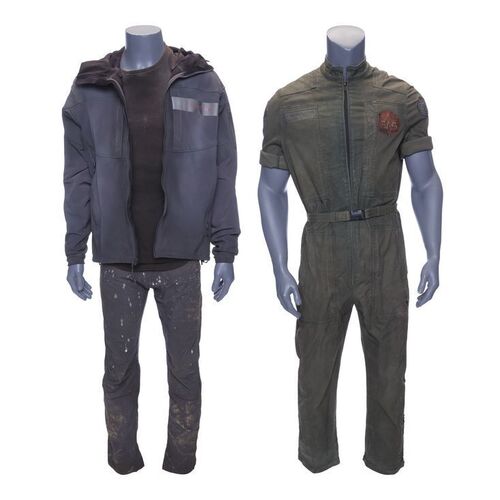 Lot # 224: The Expanse (2015-2022): Amos Burton's (Wes Chatham) Season 5 Jumpsuit with Earth Costume Components