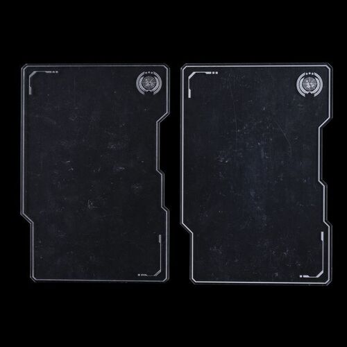 Lot # 230: The Expanse (2015-2022): UN Logo Tablets Style A and B