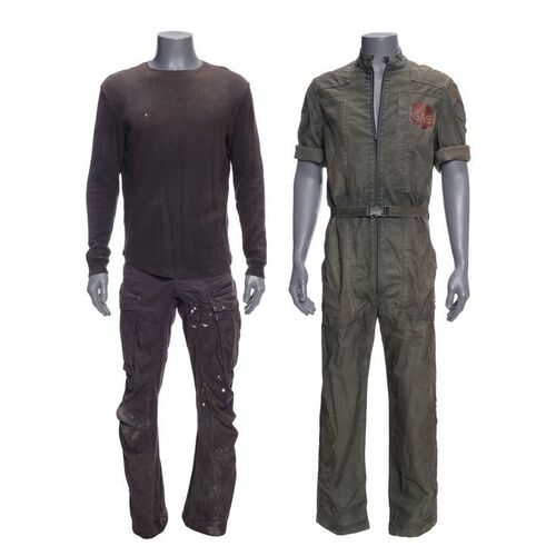 Lot # 233: The Expanse (2015-2022): Amos Burton's Stunt Season 5 Jumpsuit with Earth Costume Components