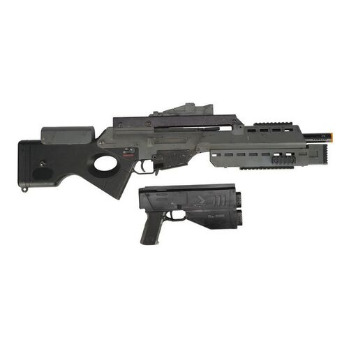 Lot # 239: The Expanse (2015-2022): Thug UN Rifle with Belter Pistol