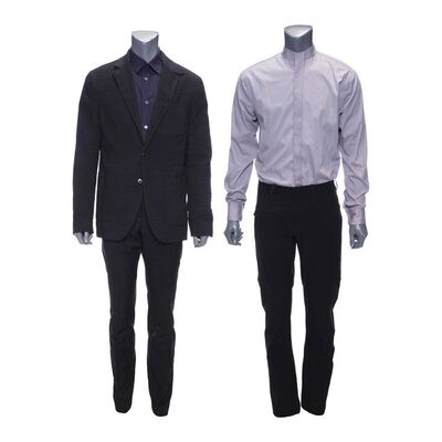 Lot # 250: The Expanse (2015-2022): James Holden's (Steven Strait) Reception and Transport Union Negotiation Suits