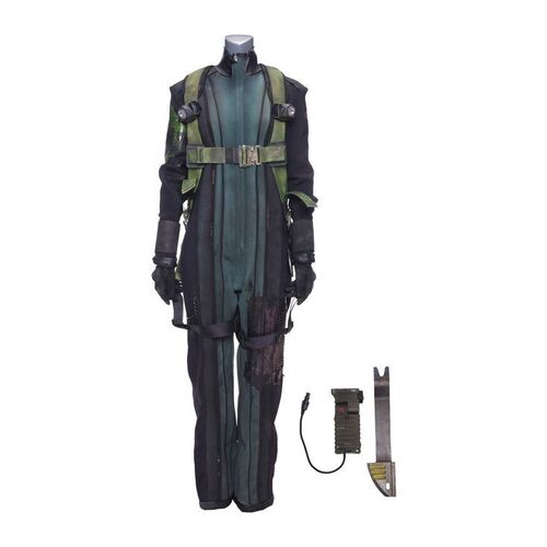 Lot # 254: The Expanse (2015-2022): Naomi Nagata's (Dominique Tipper) Chetzemoka Vac Suit, Harness, and Survival Tools