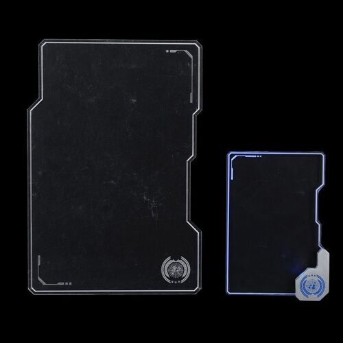 Lot # 260: The Expanse (2015-2022): Chrisjen Avasarala's (Shoreh Aghdashloo) UN Tablet with Light-up UN Comm Device