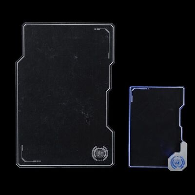 Lot # 260: The Expanse (2015-2022): Chrisjen Avasarala's (Shoreh Aghdashloo) UN Tablet with Light-up UN Comm Device