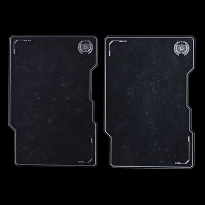 Lot # 272: The Expanse (2015-2022): UN Logo Tablets Style A and B