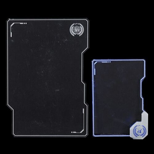 Lot # 277: The Expanse (2015-2022): Chrisjen Avasarala's (Shoreh Aghdashloo) UN Tablet with Light-up Comm Device