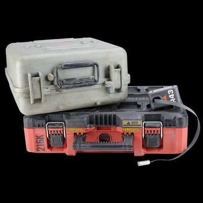 Lot # 279: The Expanse (2015-2022): Clarissa "Peaches" Mao's (Nadine Nicole) Reactor Tool Box with Trip Box and Retractable Cable