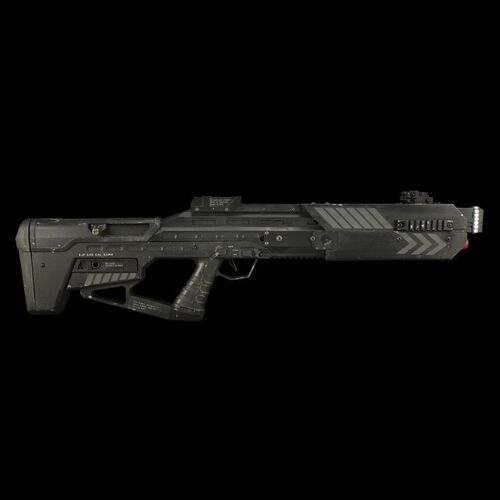 Lot # 285: The Expanse (2015-2022): Azure Dragon Belter Light-up Rifle