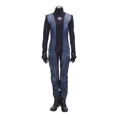 Lot # 289: The Expanse (2015-2022): Clarissa "Peaches" Mao's (Nadine Nicole) Season 6 Vac Suit with Light-up Boots