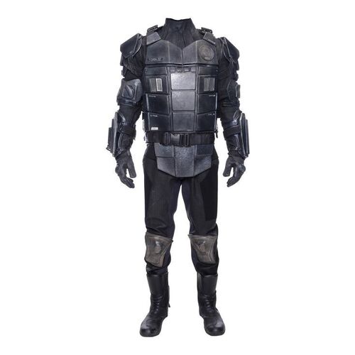 Lot # 302: The Expanse (2015-2022): Crawling UNN Guard Uniform with Light-up Boots