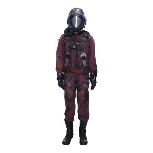 Lot # 311: The Expanse (2015-2022): Tadeo's (Joe Perry) Complete Spacesuit with Light-up Helmet, Harness, Pack, and Light-up Boots