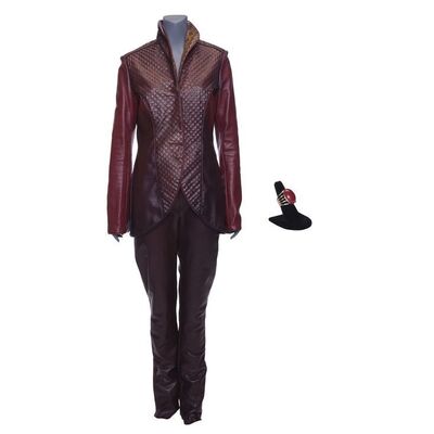 Lot # 315: The Expanse (2015-2022): Chrisjen Avasarala's (Shoreh Aghdashloo) Battle Plan Costume