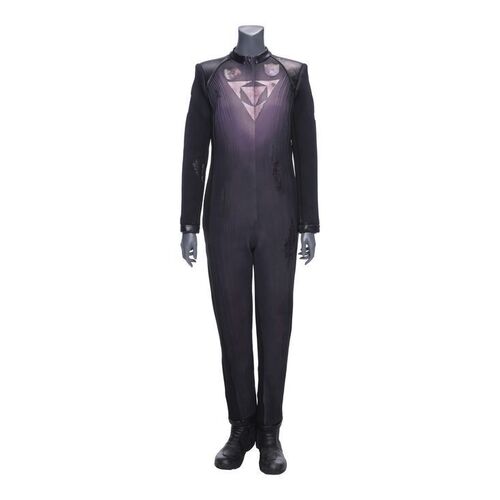 Lot # 319: The Expanse (2015-2022): Rosenfeld Guoliang's (Kathleen Robertson) Bloody Vac Suit with Light-up Boots