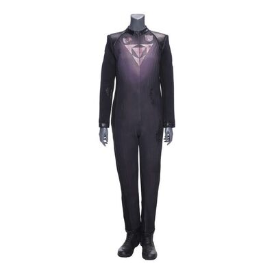 Lot # 319: The Expanse (2015-2022): Rosenfeld Guoliang's (Kathleen Robertson) Bloody Vac Suit with Light-up Boots