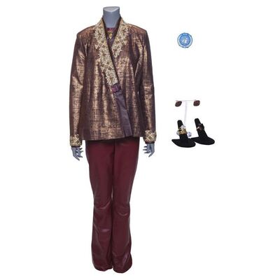 Lot # 322: The Expanse (2015-2022): Chrisjen Avasarala's (Shoreh Aghdashloo) Transport Union Costume