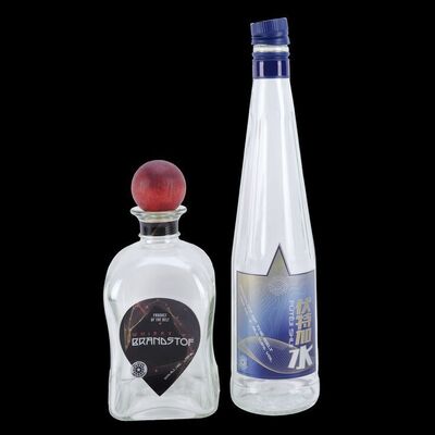 Lot # 326: The Expanse (2015-2022): Amos Burton (Wes Chatham) and Roberta "Bobbie" Draper's (Frankie Adams) Booze Bottles on Ceres Station