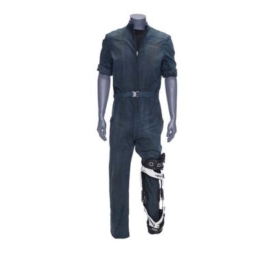 Lot # 327: The Expanse (2015-2022): Amos Burton's (Wes Chatham) Season 6 Jumpsuit with Leg Brace