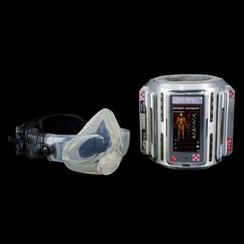 Lot # 332: The Expanse (2015-2022): Alex Kamal's Electronic Medic Monitor and Mask