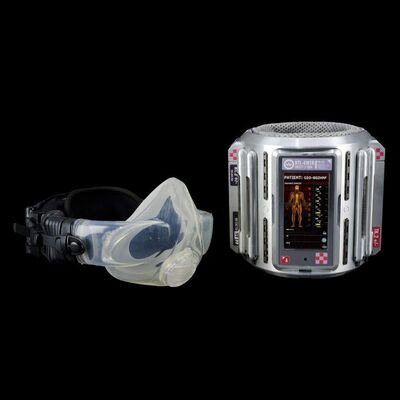 Lot # 332: The Expanse (2015-2022): Alex Kamal's Electronic Medic Monitor and Mask